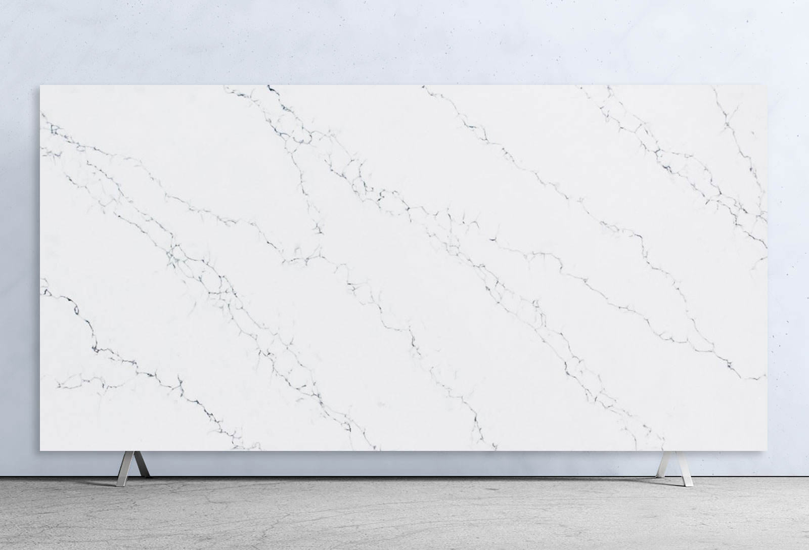 Venatino Statuario Quartz Quantum Zero Slab Polished