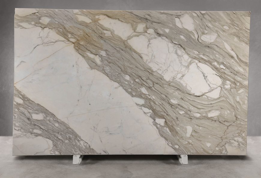 Calacatta Oro Marble Honed Slab Block 1345