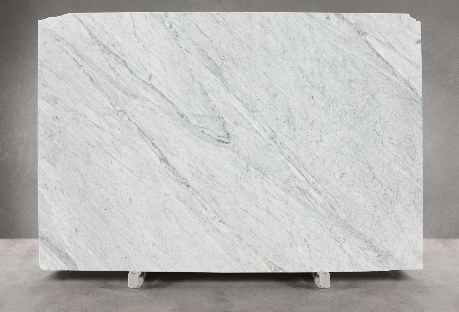 Bianco Carrara Marble Honed Slab Block 1431