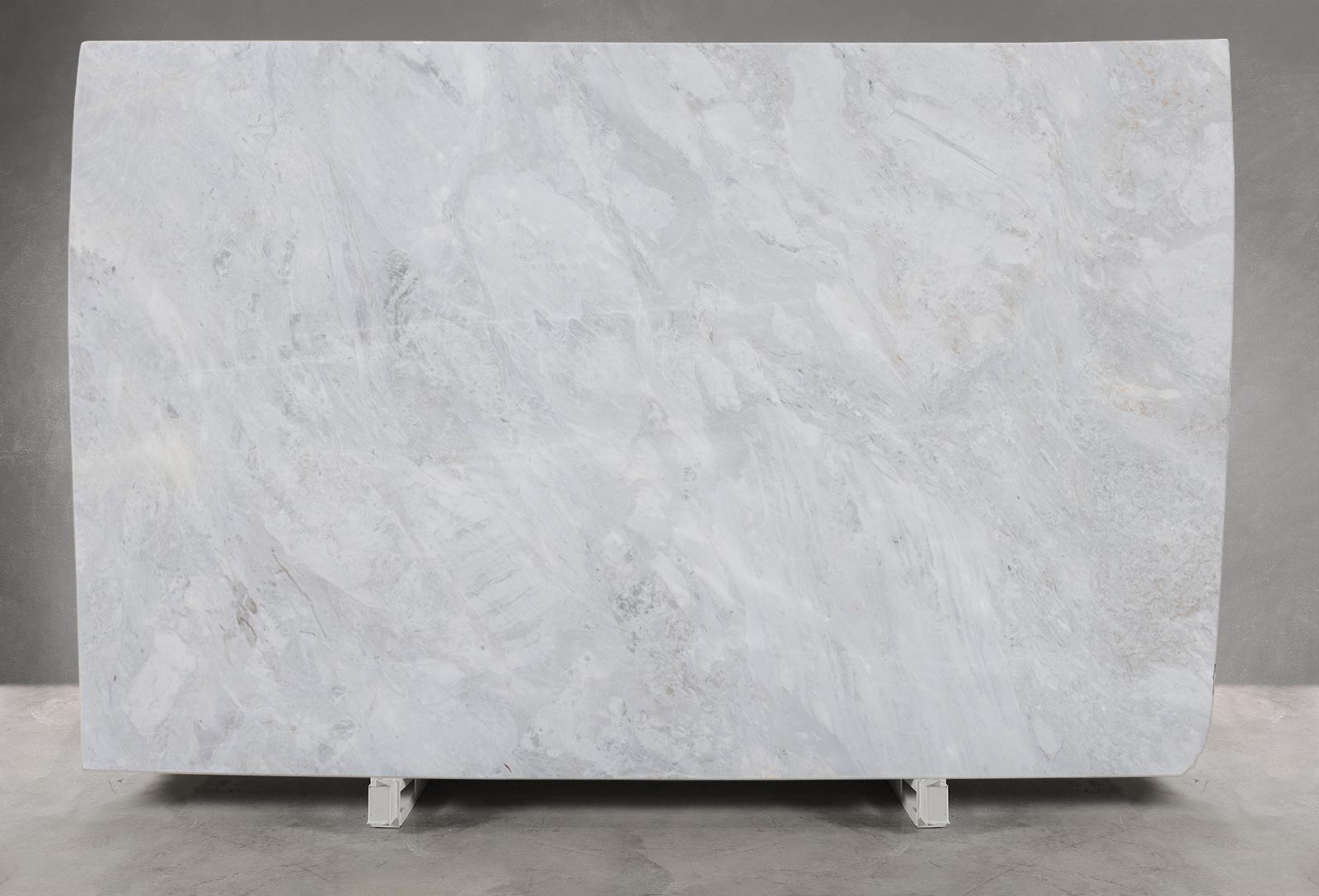 Lord White Marble Honed Slab Block 1434