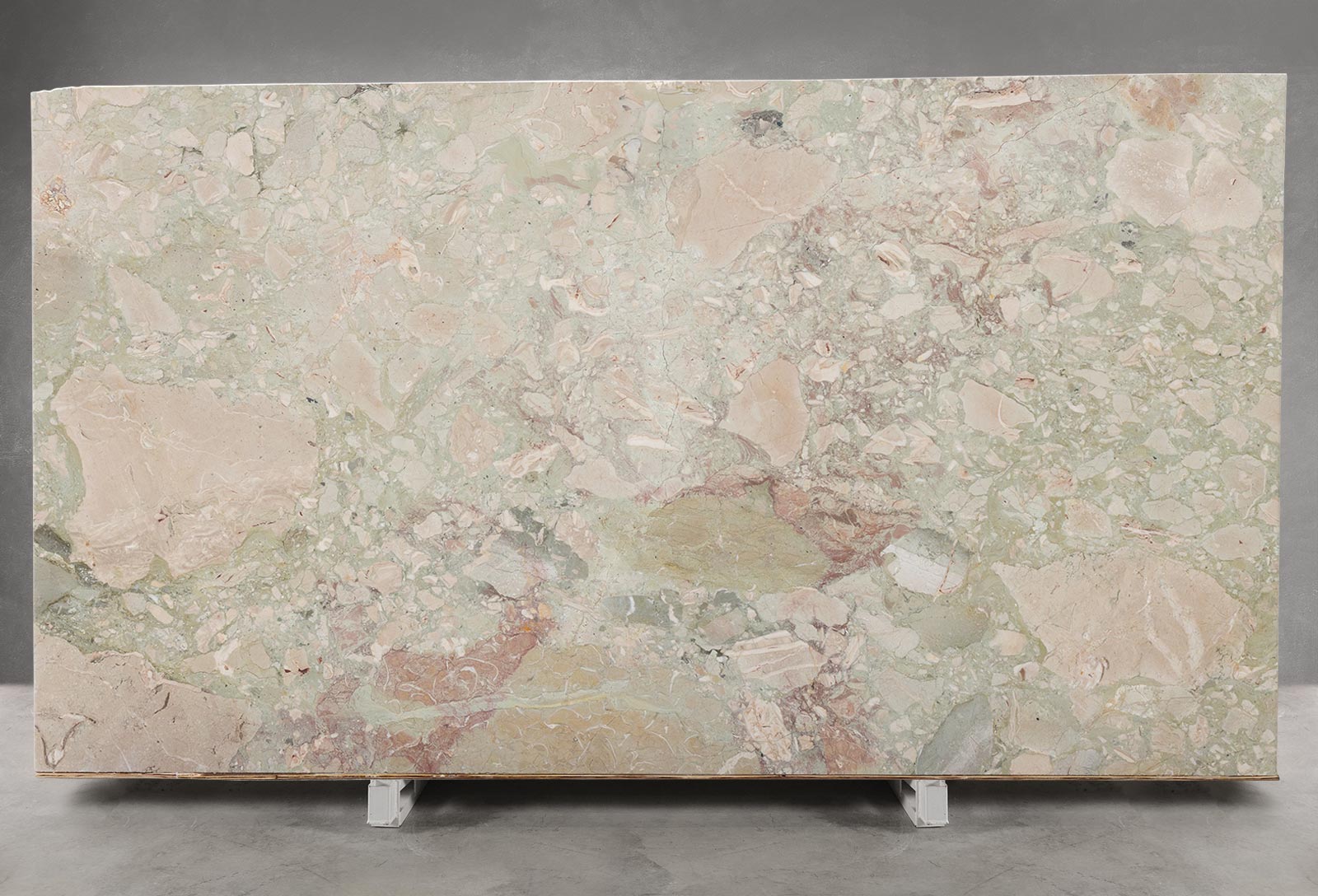 Breccia Rose (Botticelli) Marble Honed Slab Block 1460