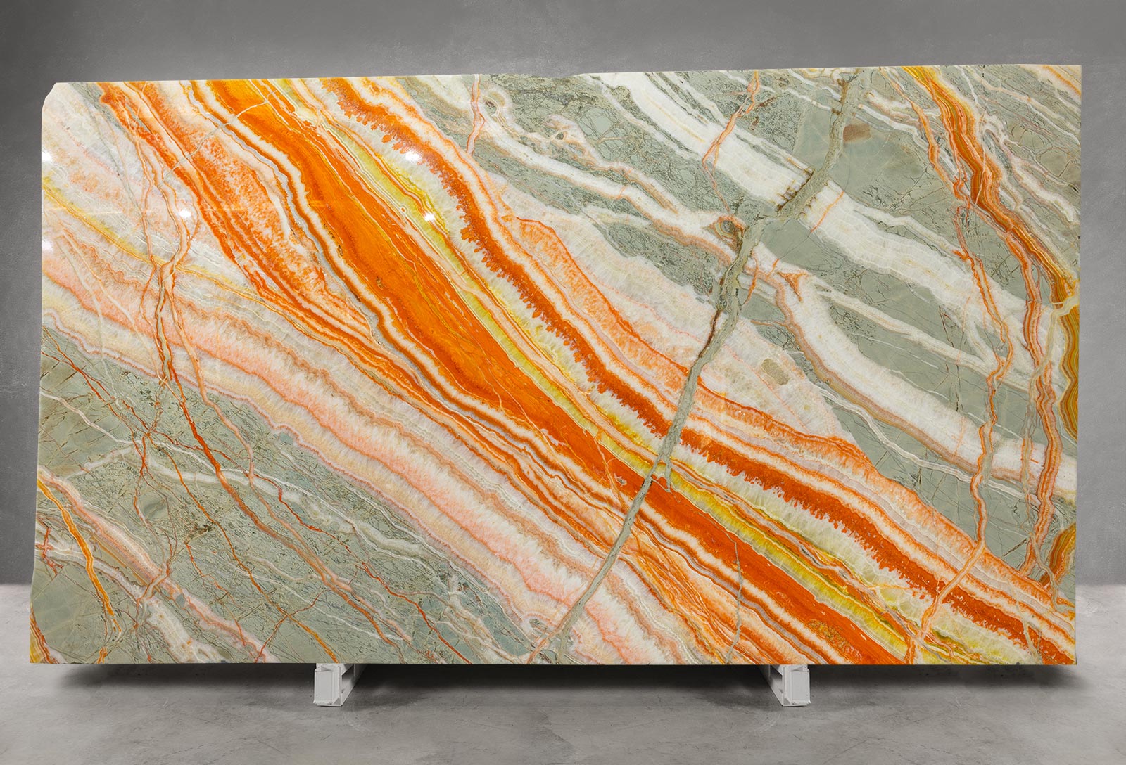 Rainbow Onyx Polished Slab Block 1556