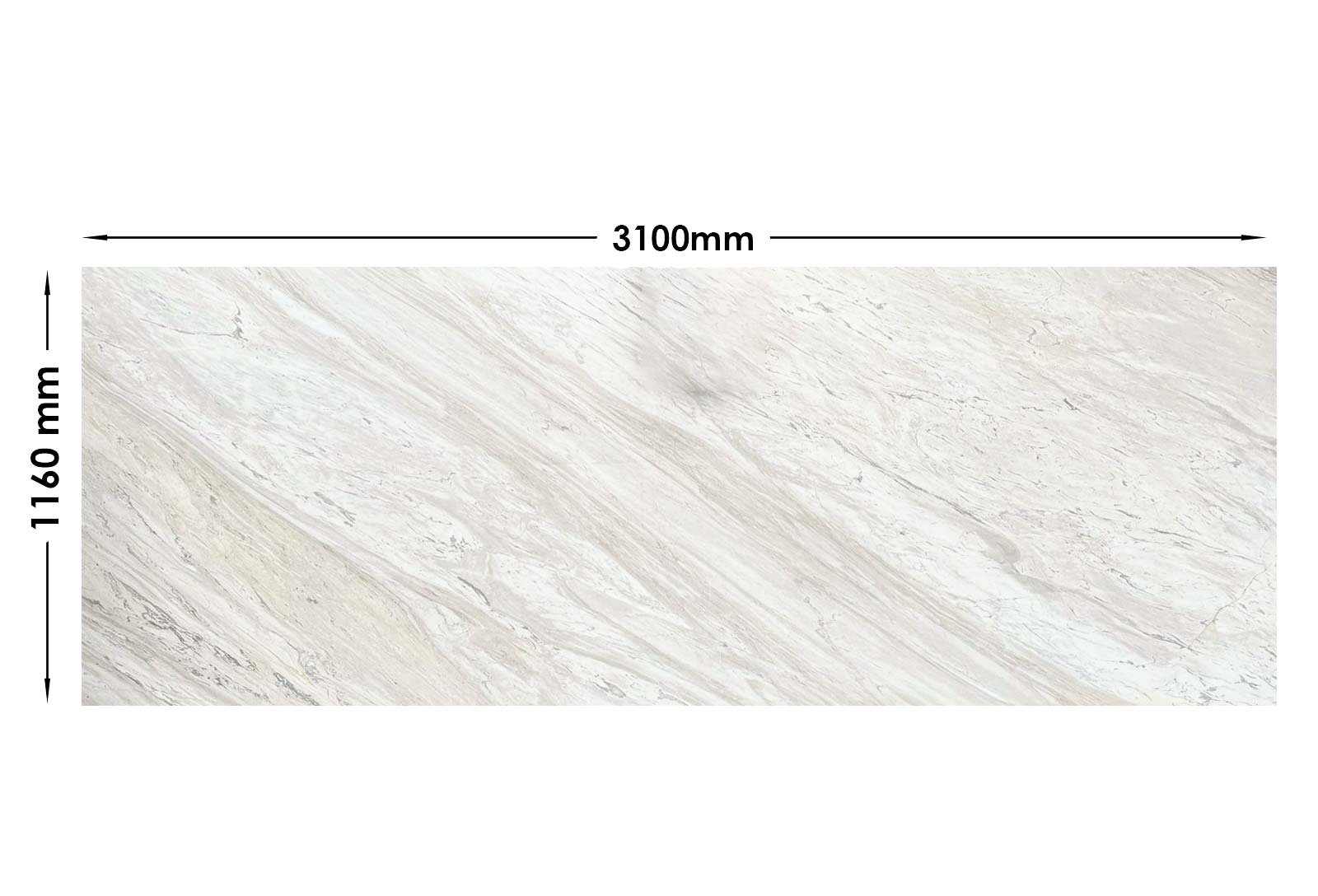 Gold Santorini Marble Honed Off Cut OCN513