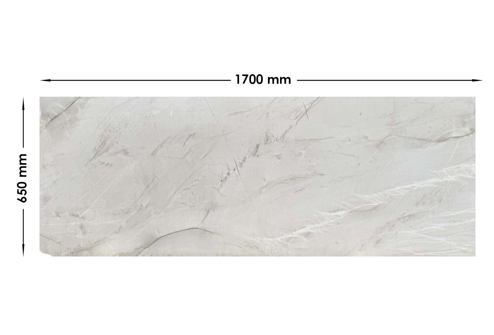 Mont Blanc Quartzite Honed Off Cut OCN543