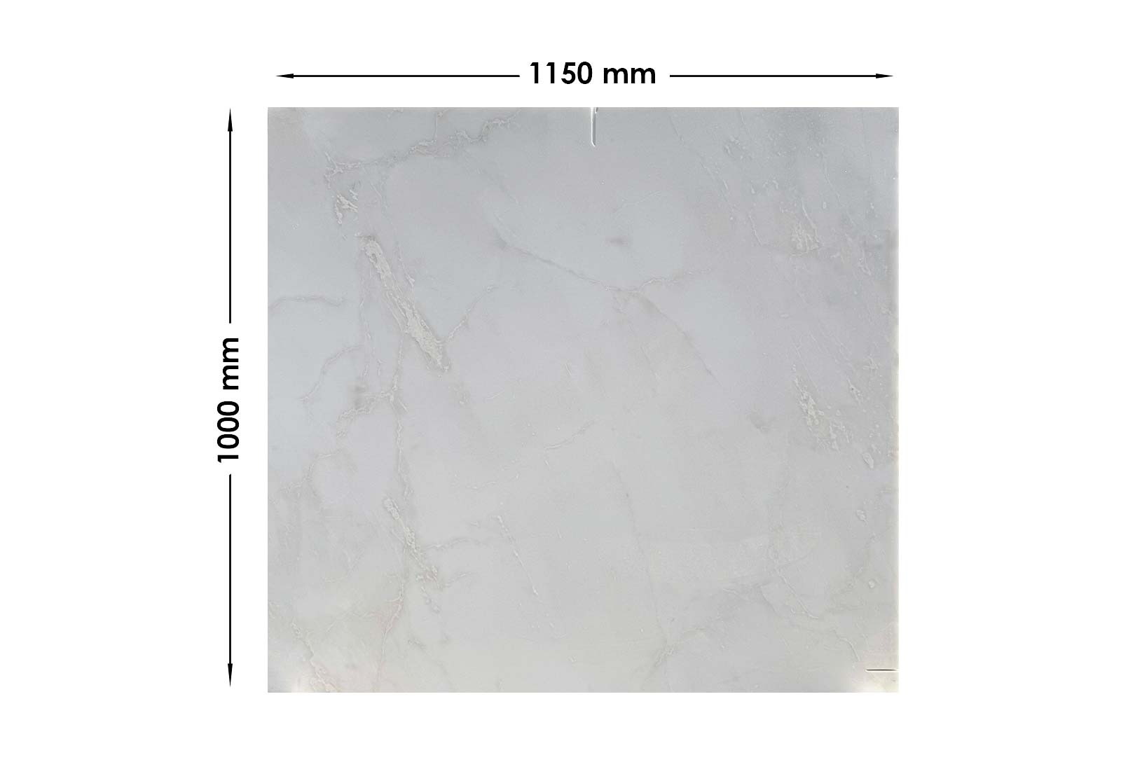 Victoria White Marble Honed Off Cut OCN553