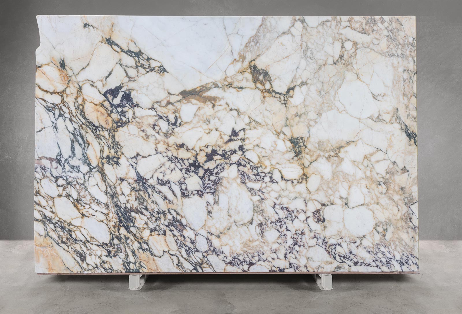 Calacatta Viola Marble Honed Slab Block 1485