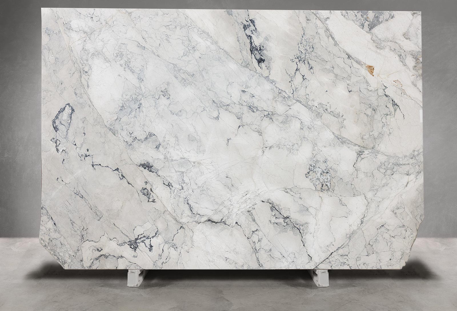 Camouflage White Quartzite Honed Slab Block 1498