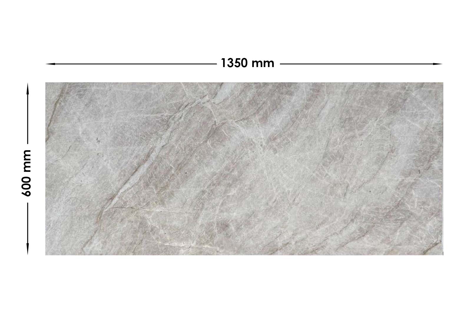 Taj Mahal Quartzite Honed Off Cut OCN623