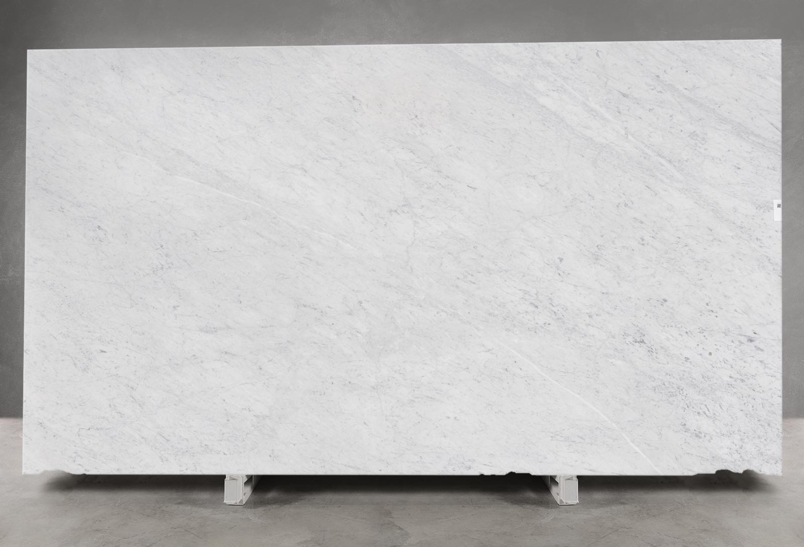 Bianco Carrara Marble Honed Slab | Block 1609