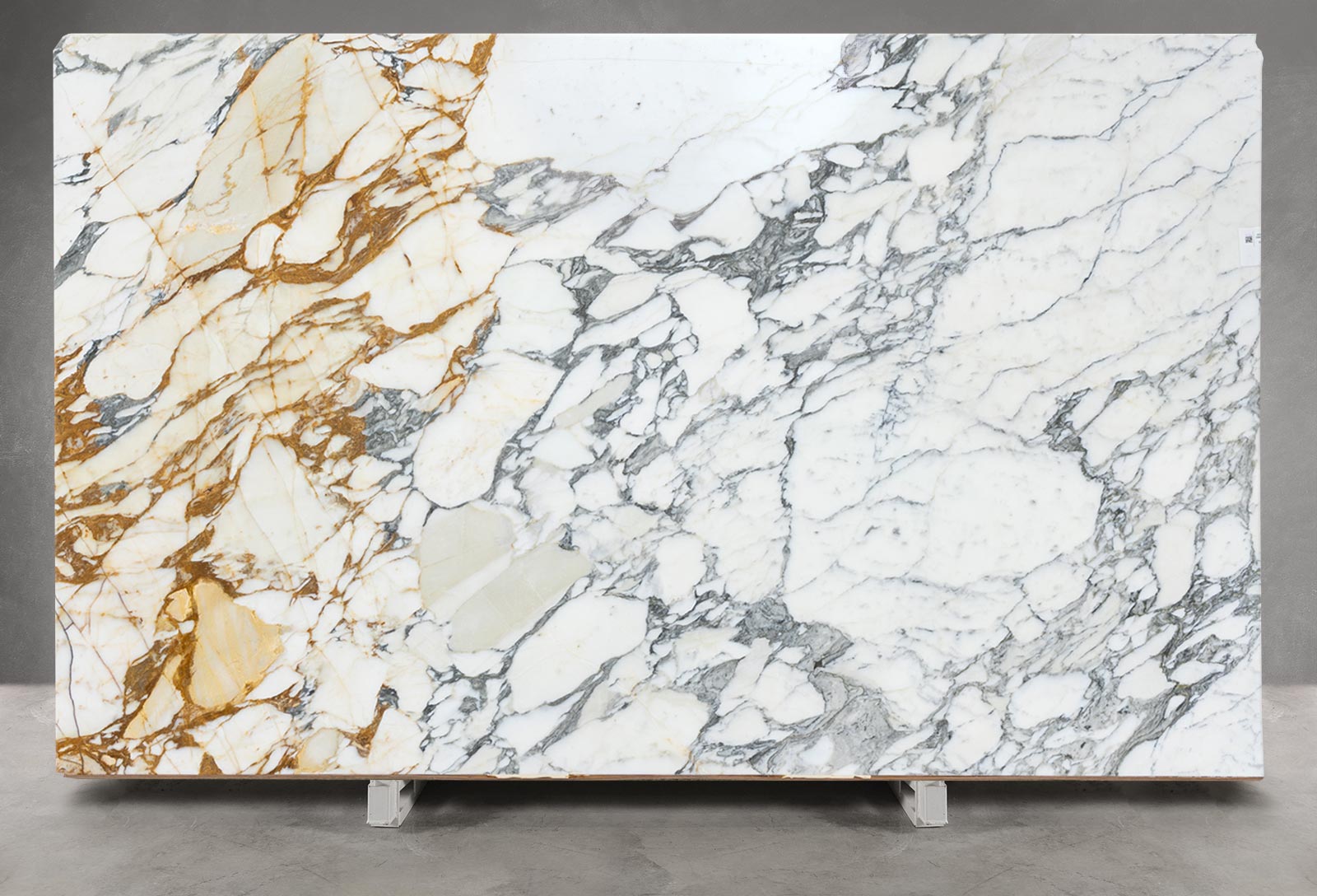 Arabescato Corchia Marble Honed Slab Block 1610