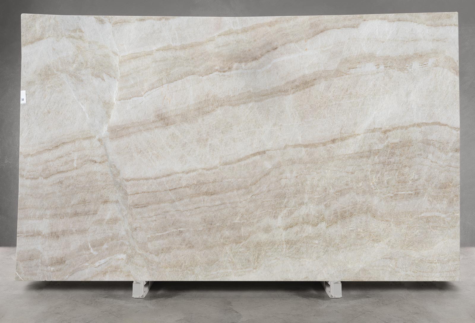 Taj Mahal Quartzite Honed Slab Block 1611